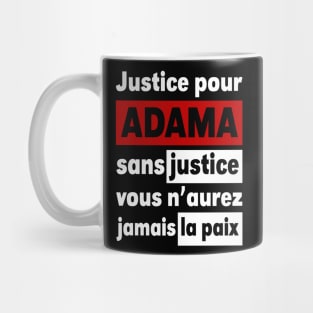 Justice Pour ADAMA Mug